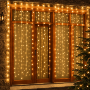 Xmass Curtain Lights Warm White
