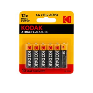 KODAK ΜΠΑΤΑΡΙΑ   AAA (6+2PACK)