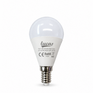 ΣΦΑΙΡΙΚΗ LED 10W E14 2700klv  (min 10ΤΕΜ)