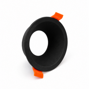 Fixed Recessed GU10 Spotlight Deep Series Black